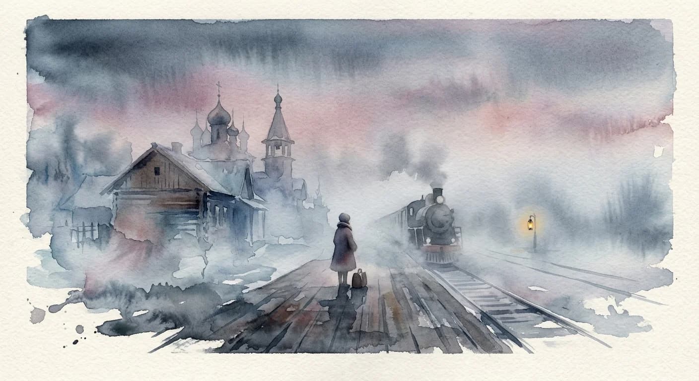Artistic representation of Prashchanie