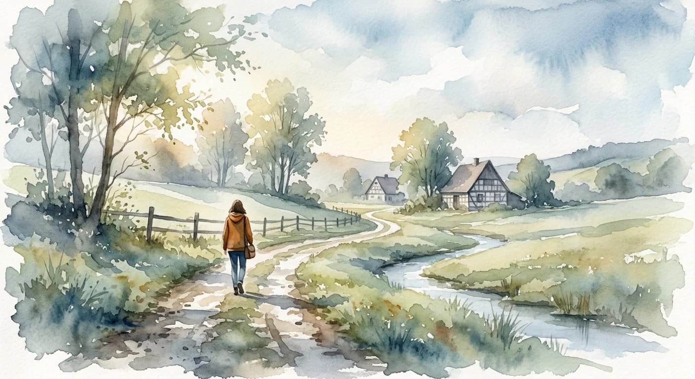 Artistic representation of Spaziergang