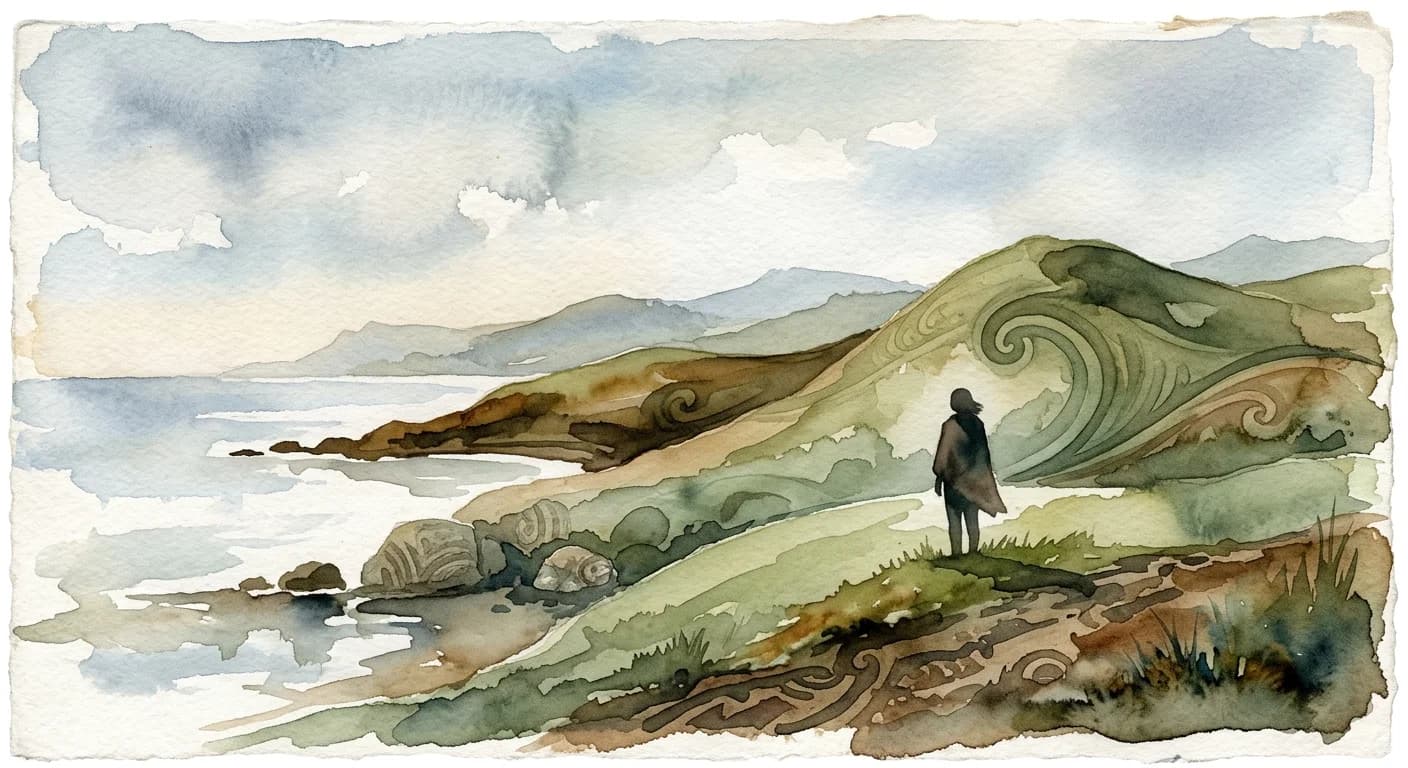 Artistic representation of Turangawaewae