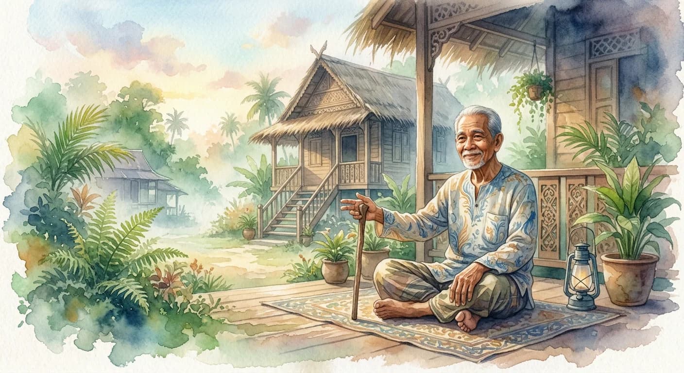 Artistic representation of Ayah