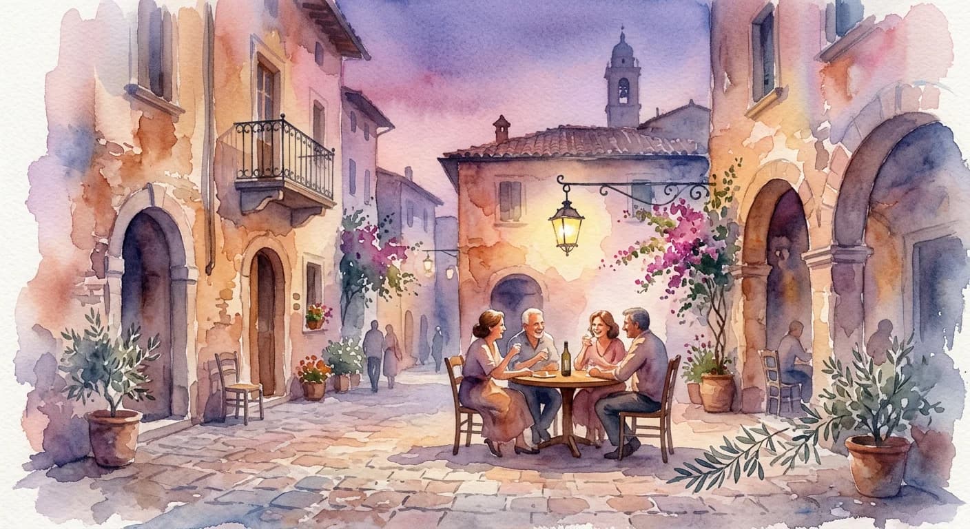 Artistic representation of Barzelletta