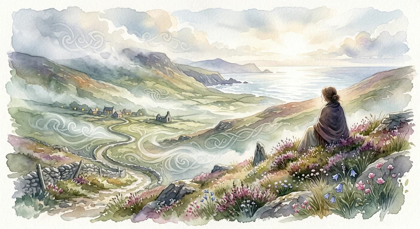 Artistic representation of Ceangal