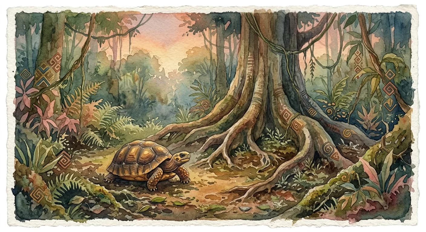 Artistic representation of Charapa