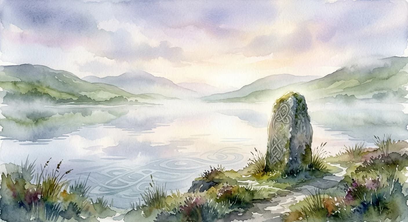 Artistic representation of Ciúnas