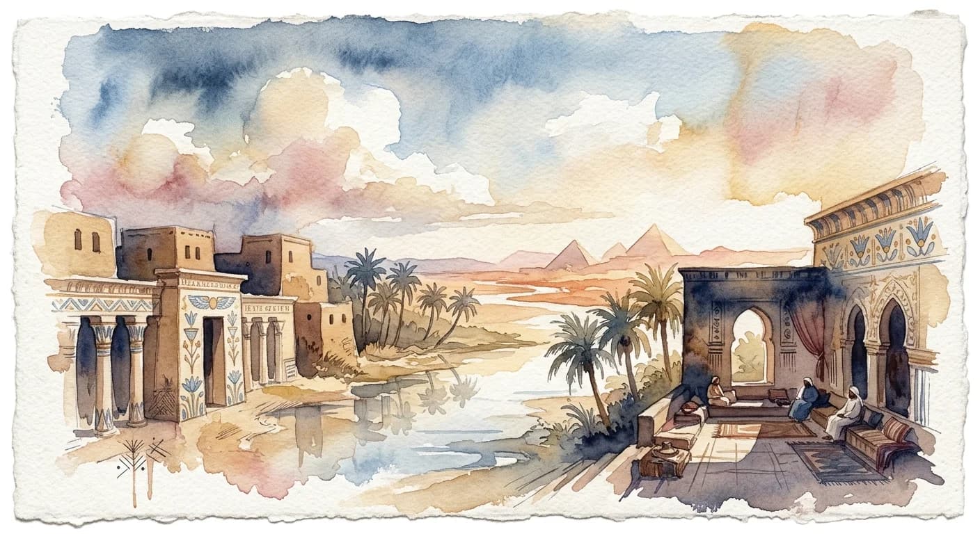 Artistic representation of Diwan