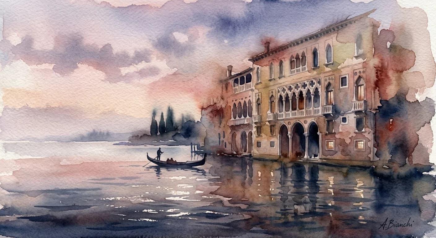 Artistic representation of Fondaco