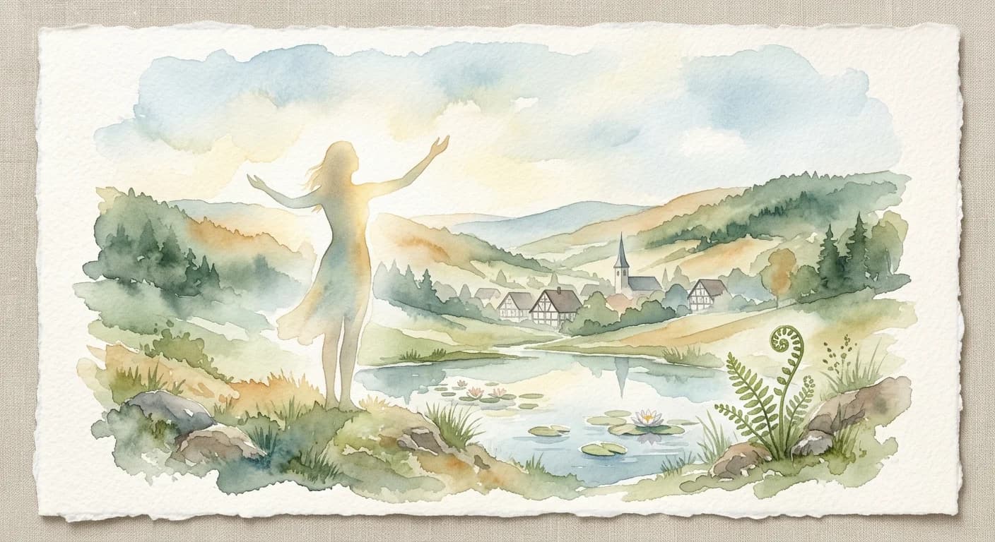 Artistic representation of Freiheit