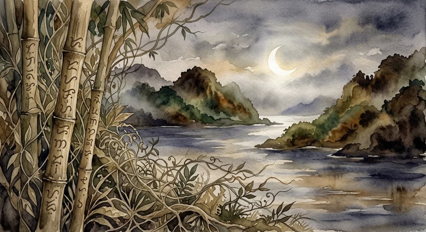 Artistic representation of Baybayin