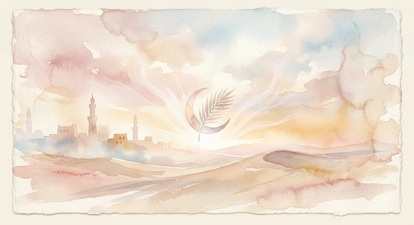 Artistic representation of Bismillah