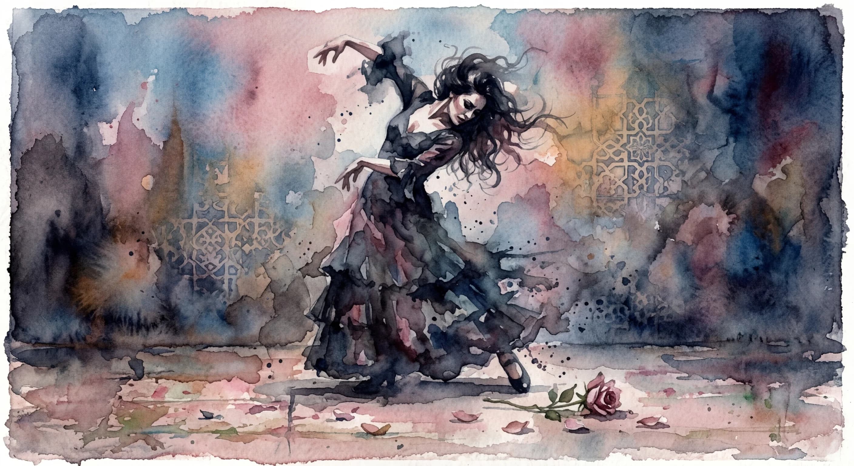 Artistic representation of Duende