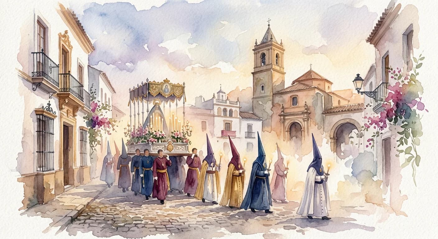 Artistic representation of Cofradia