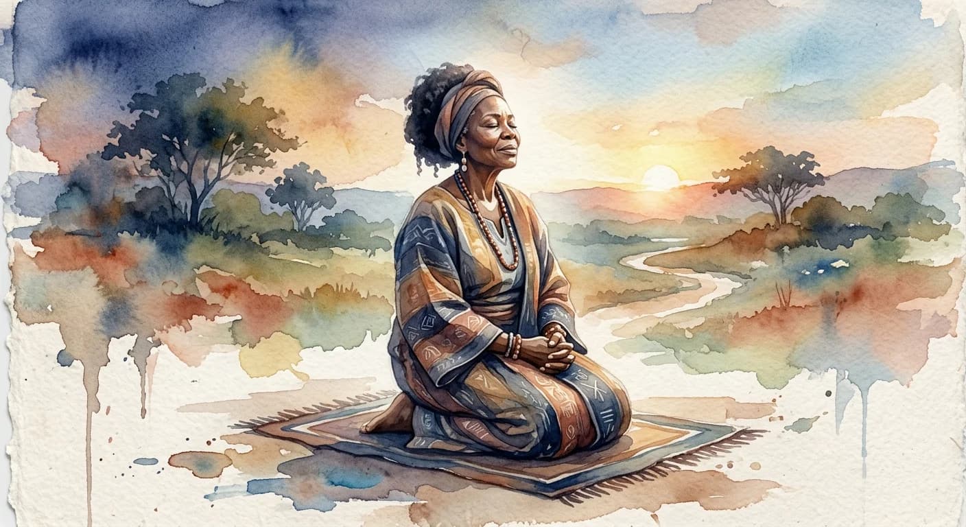 Artistic representation of Aladura