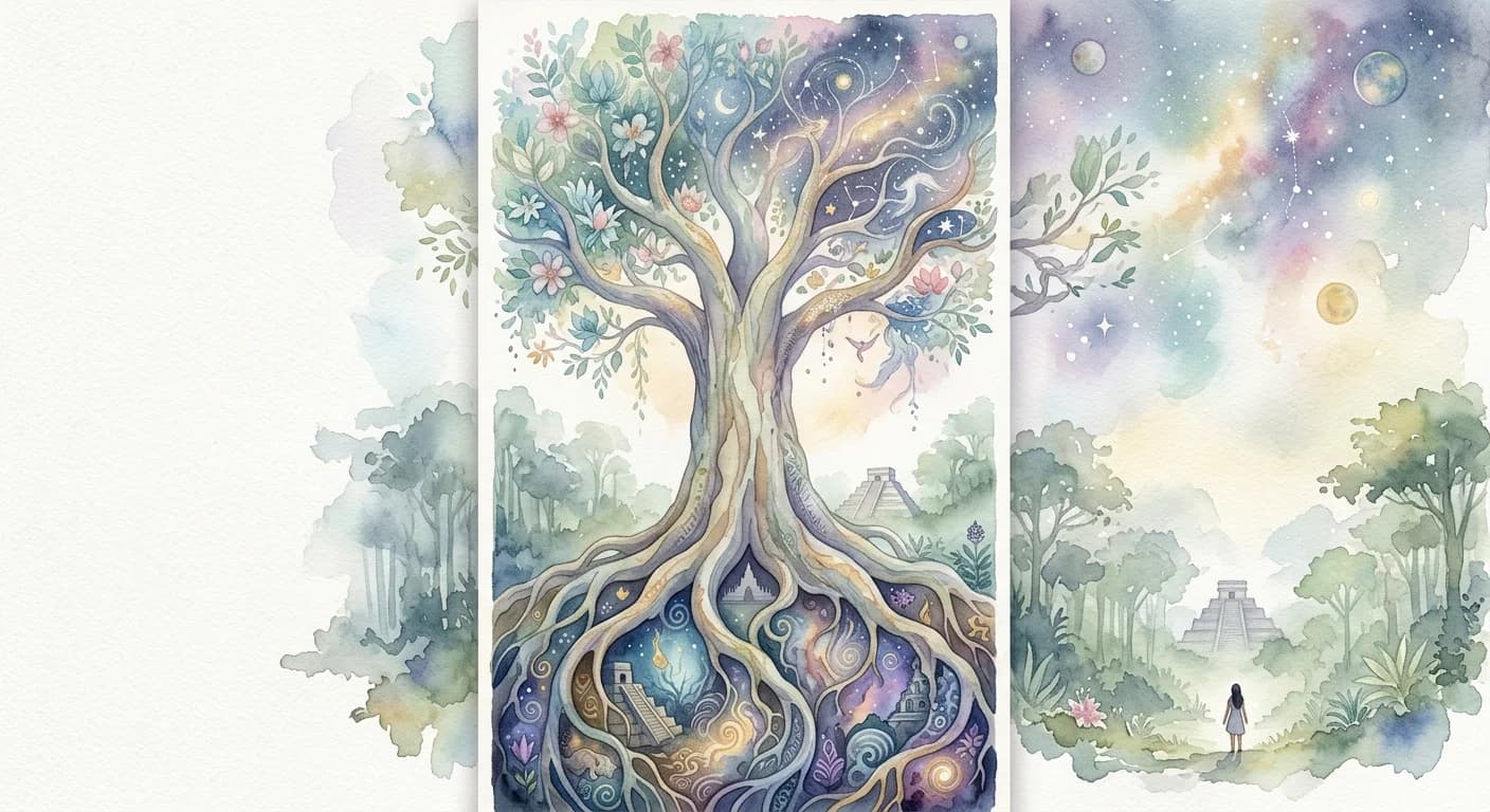 Artistic representation of Ceiba
