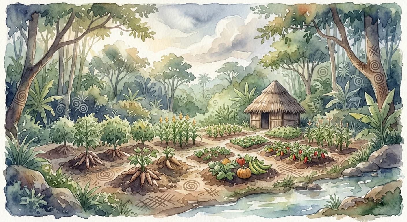 Artistic representation of Conuco
