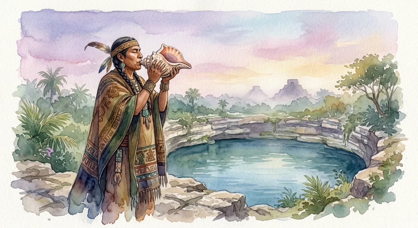 Artistic representation of Conchero
