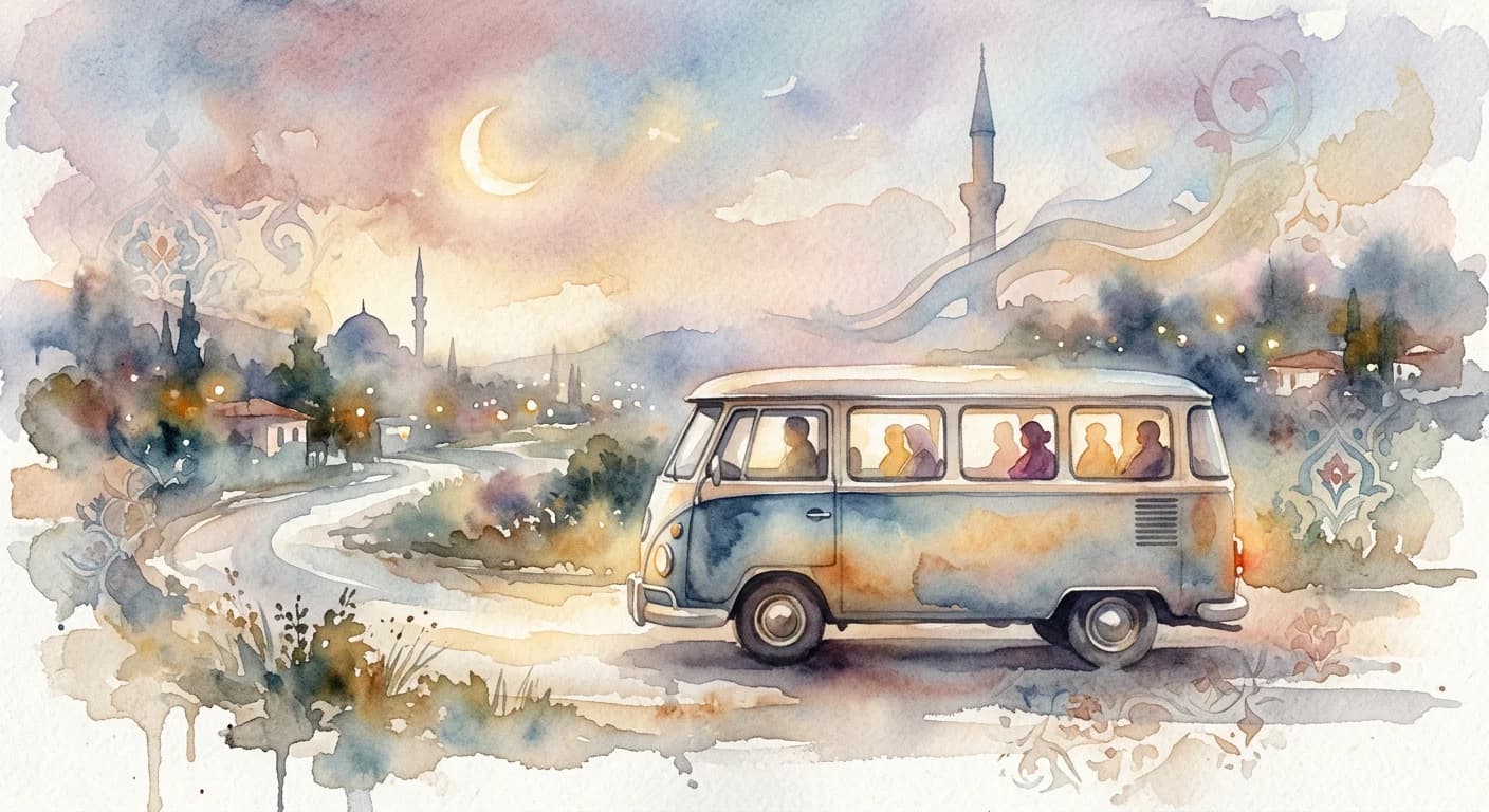 Artistic representation of Dolmuş