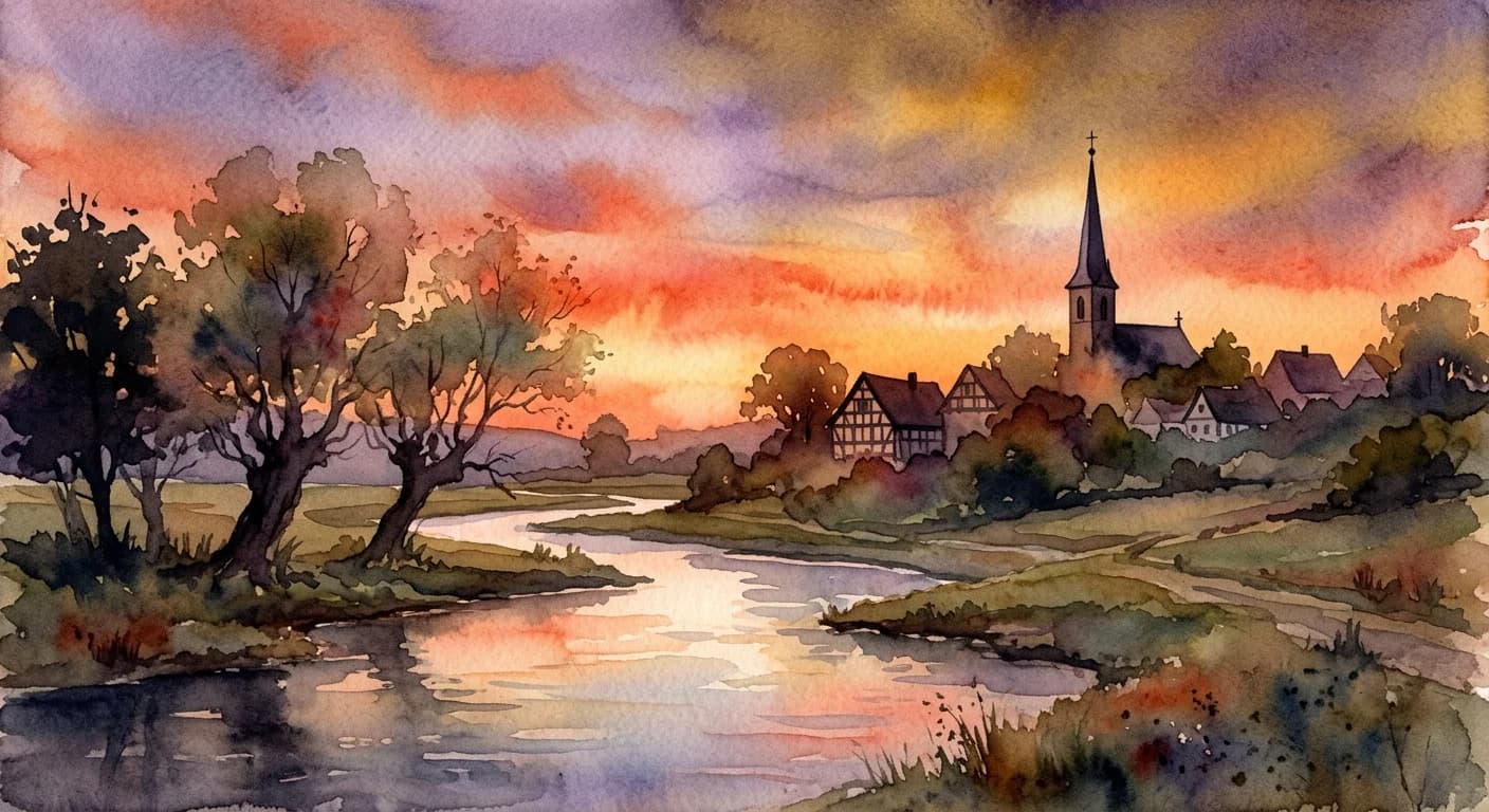 Artistic representation of Abendrot