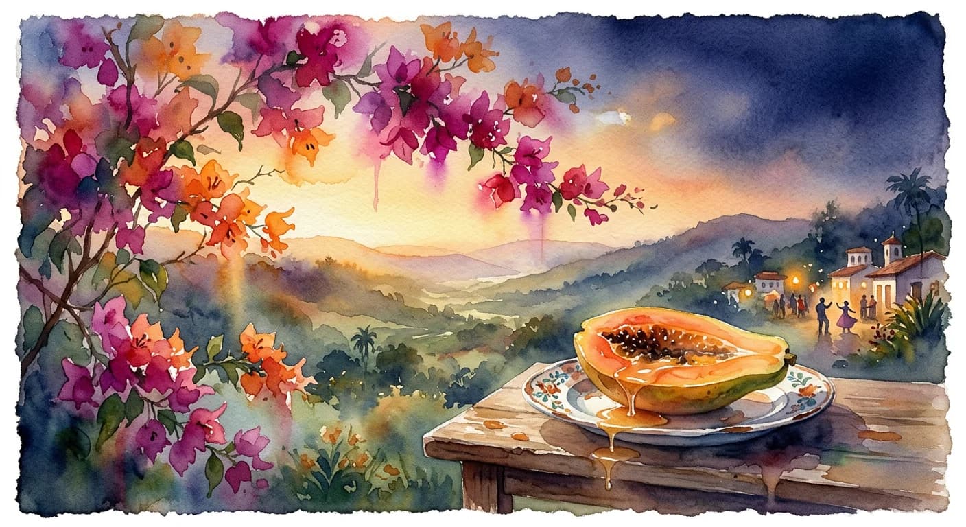Artistic representation of Mamão com açúcar