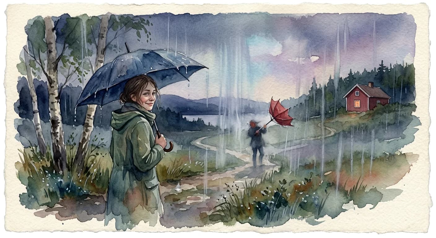 Artistic representation of Skadeglädje