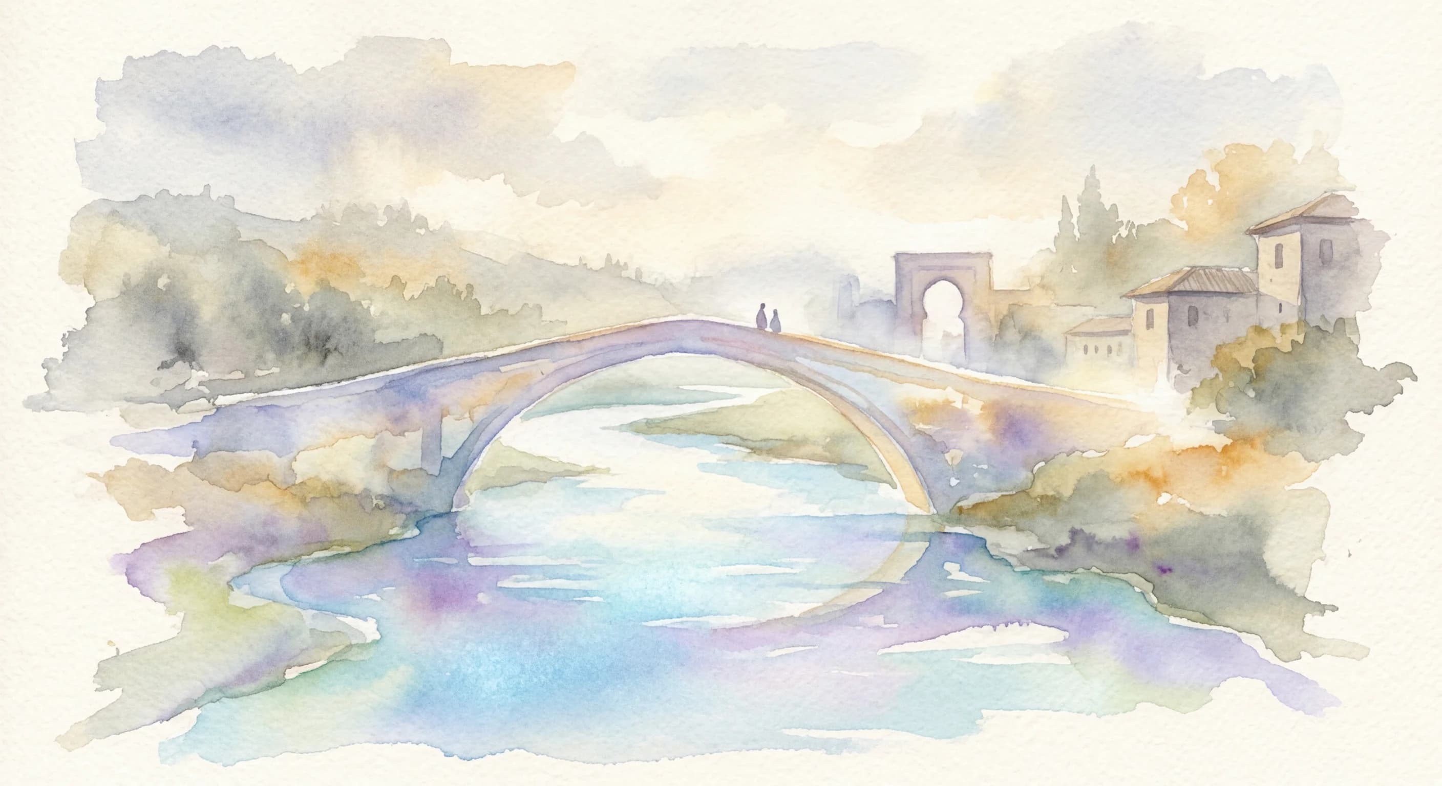 Artistic representation of Puente