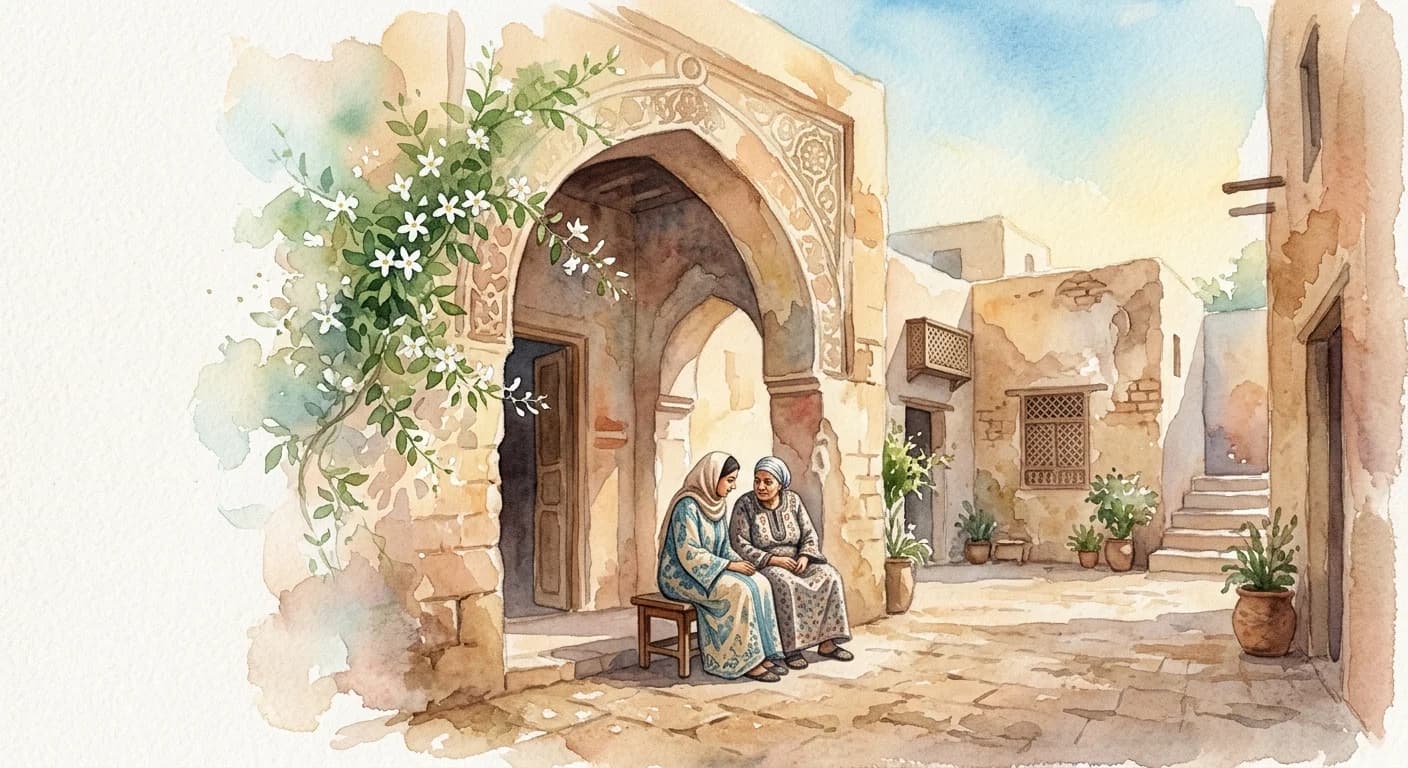Artistic representation of Habibi
