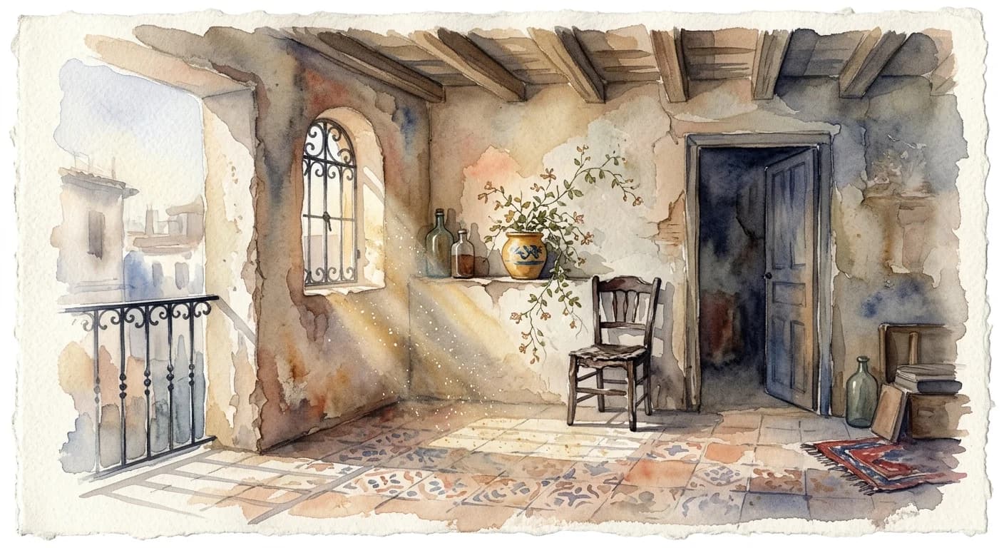 Artistic representation of Entresuelo