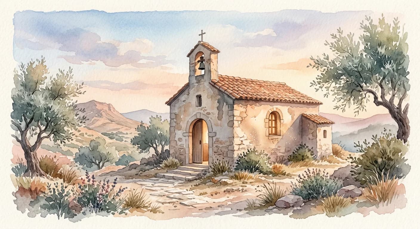 Artistic representation of Ermita
