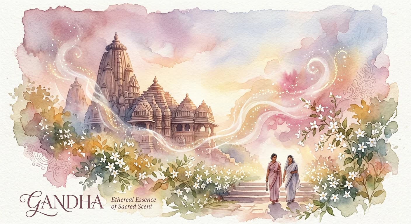 Artistic representation of Gandha