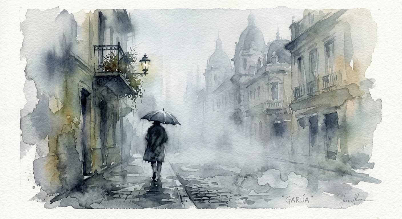 Artistic representation of Garúa