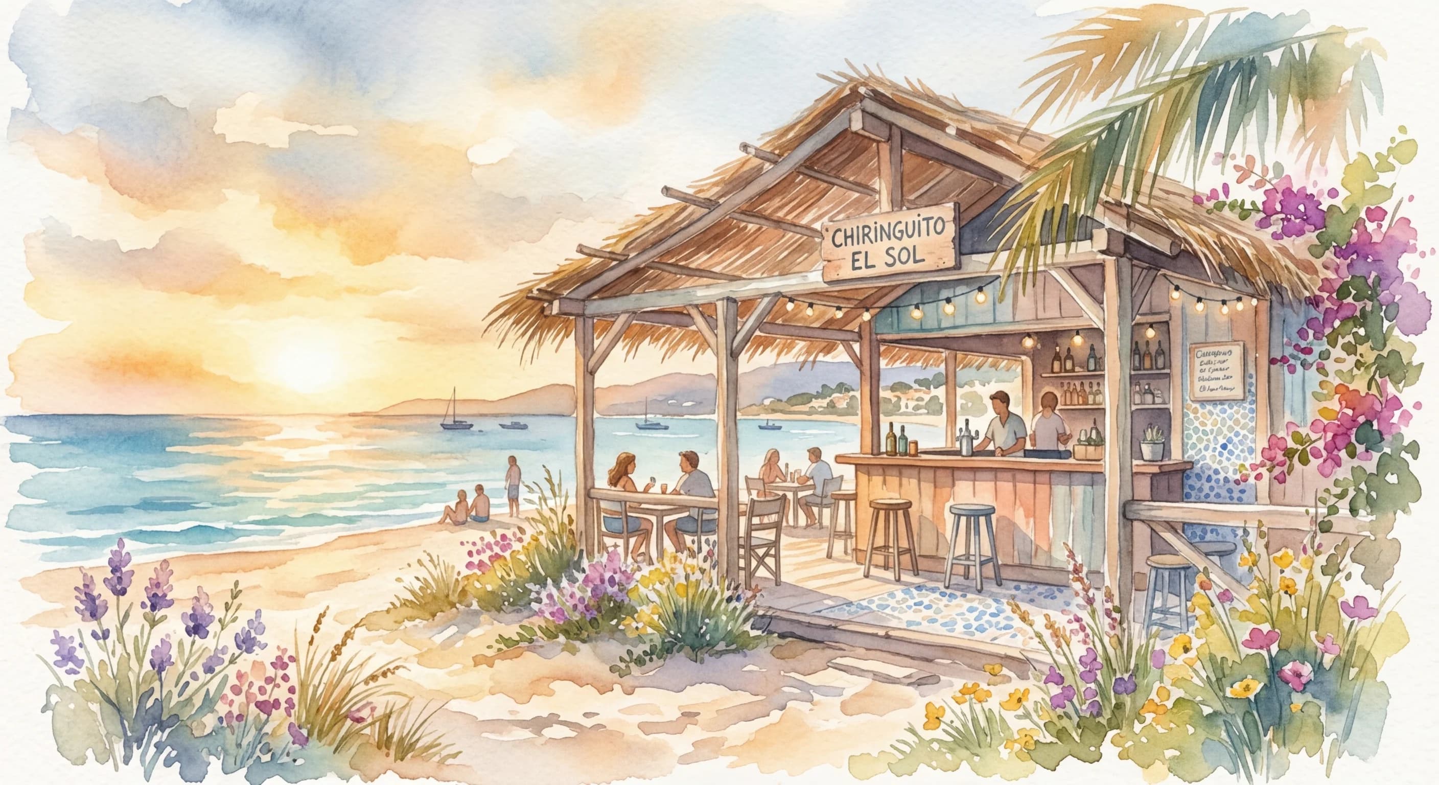 Artistic representation of Chiringuito