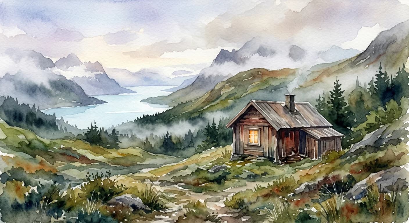 Artistic representation of Hytte