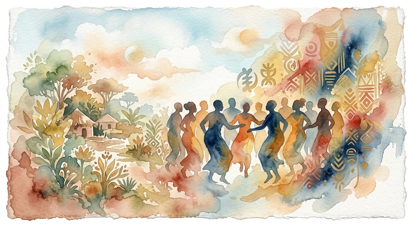 Artistic representation of Ijo