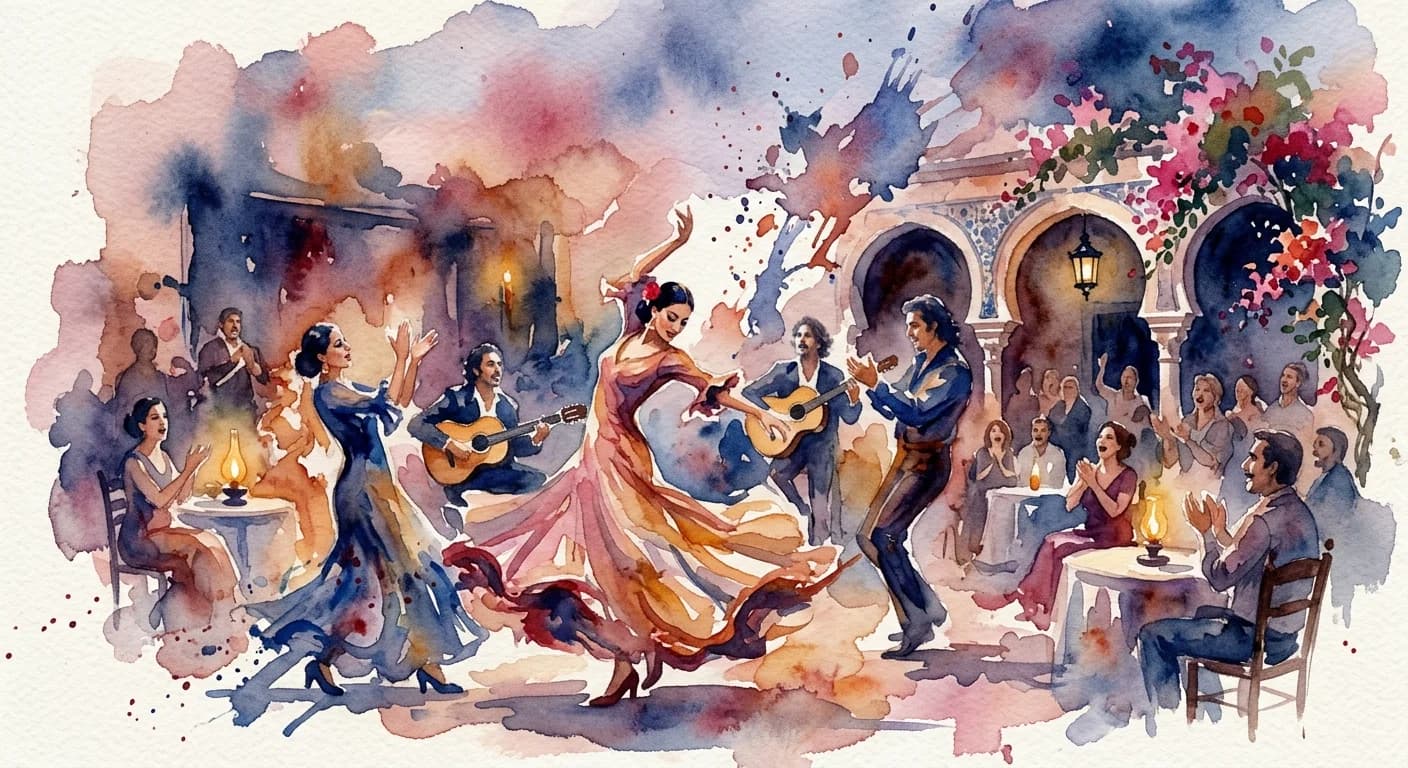 Artistic representation of Jaleo