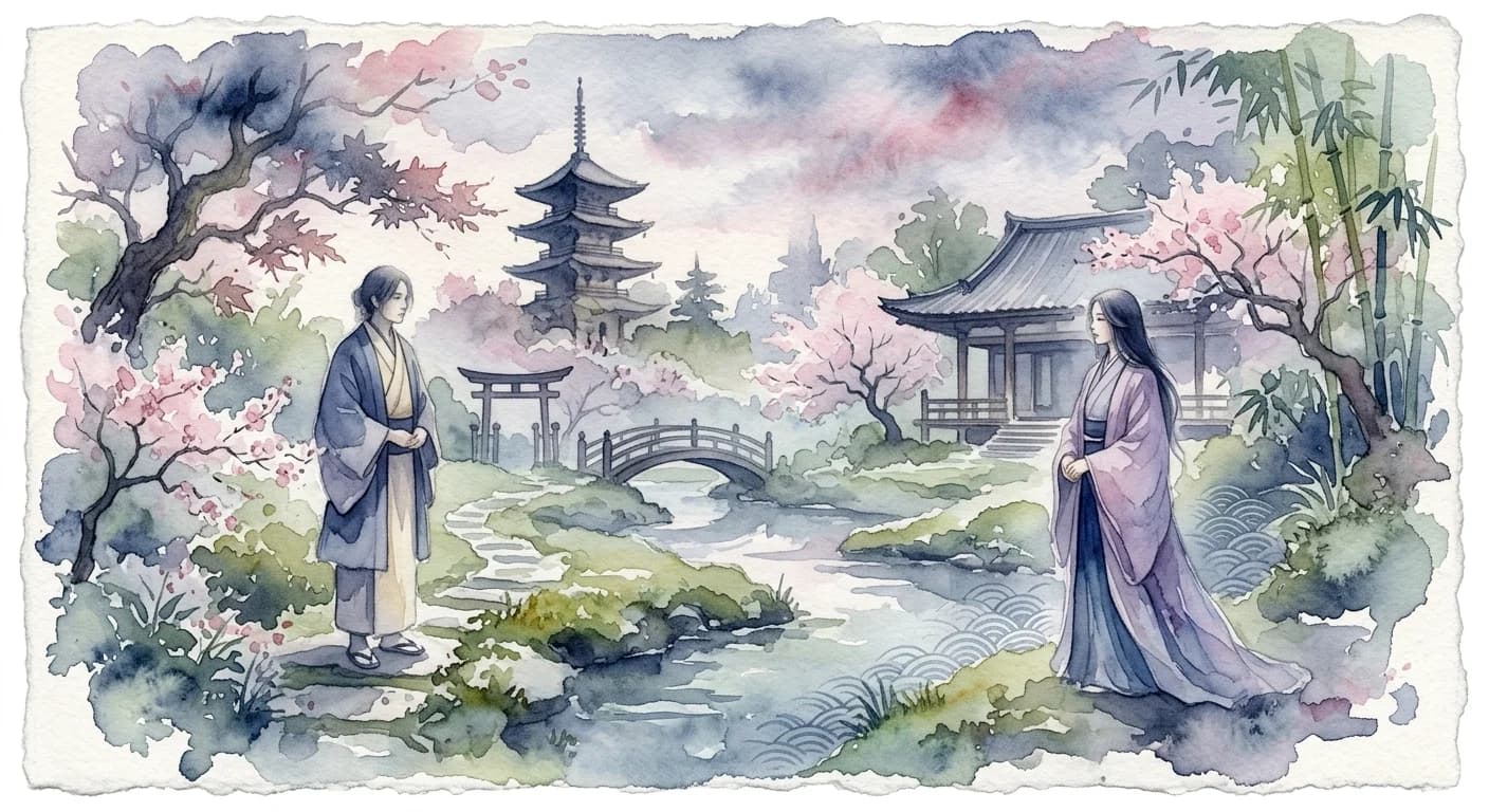 Artistic representation of Jinmeisho