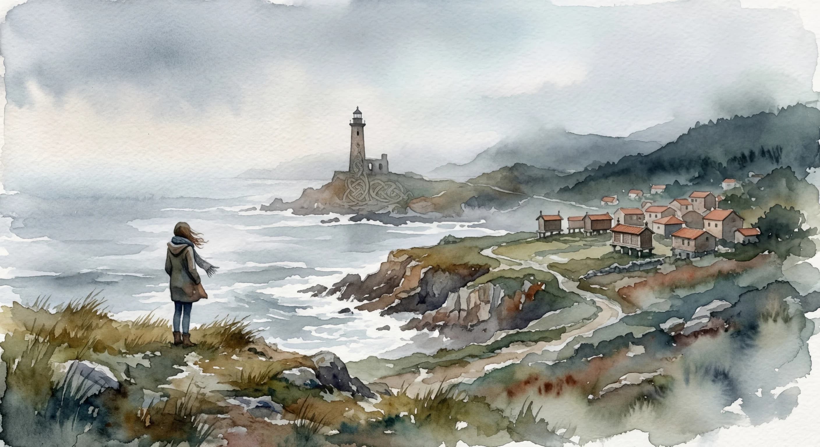 Artistic representation of Tener morriña