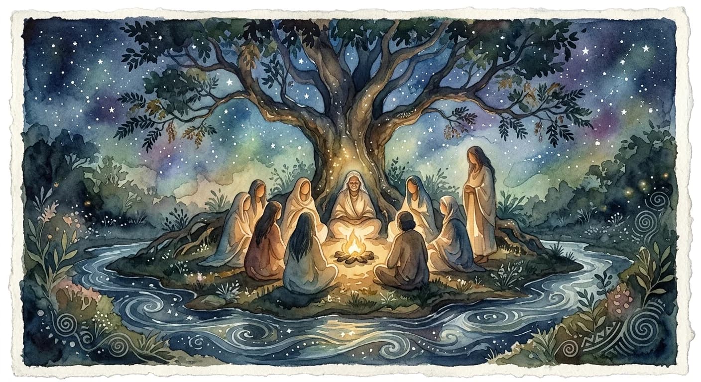 Artistic representation of Jurema