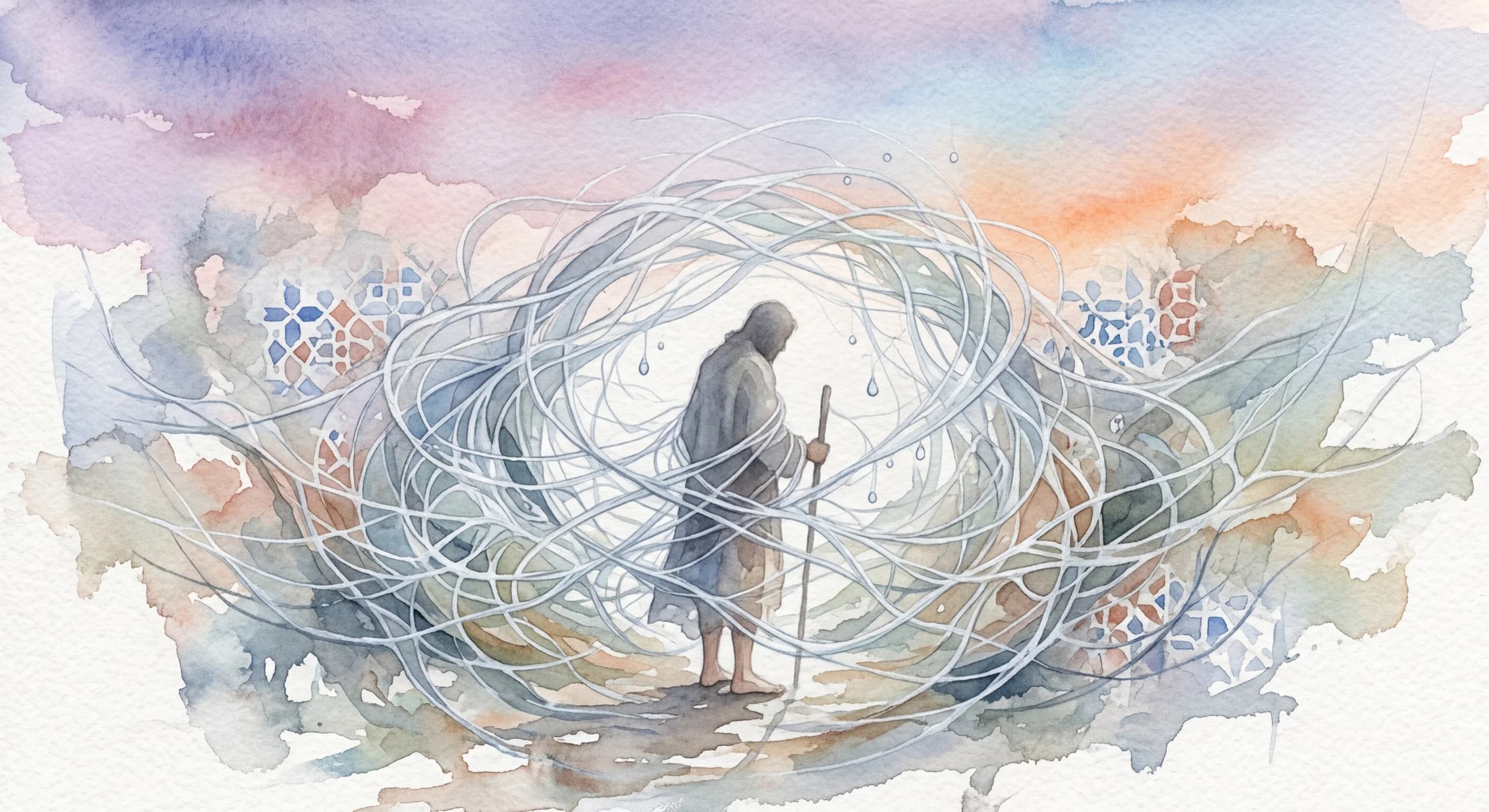 Artistic representation of Estar liado