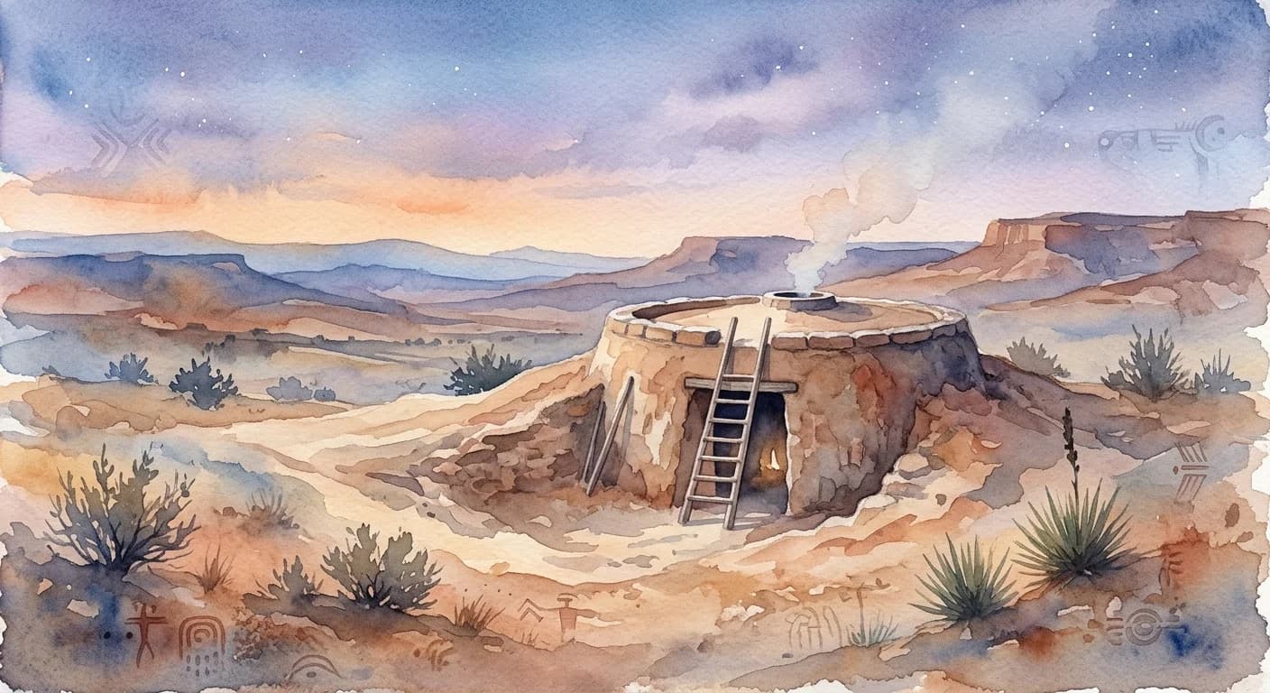Artistic representation of Kiva