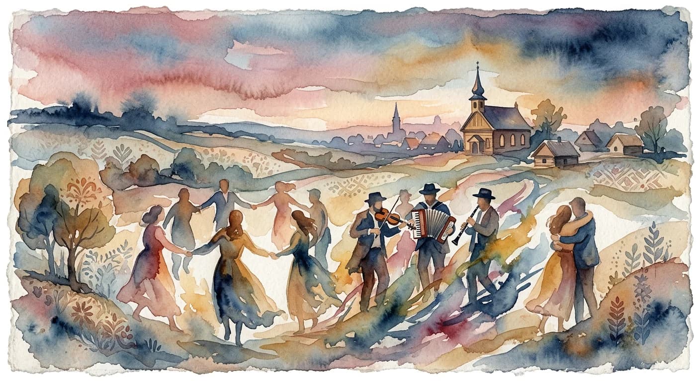 Artistic representation of Klezmer