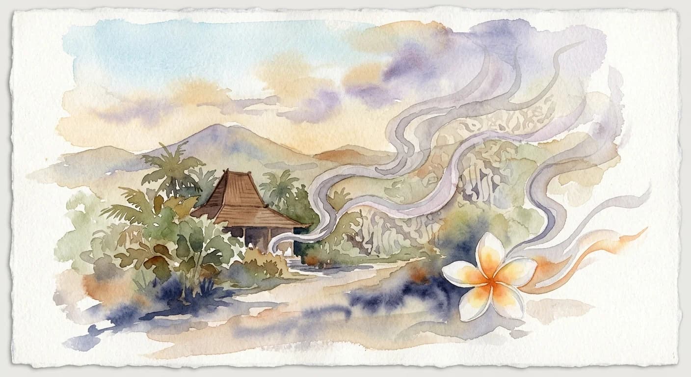Artistic representation of Kretek