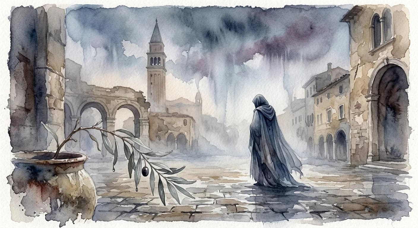 Artistic representation of Lacrimosa