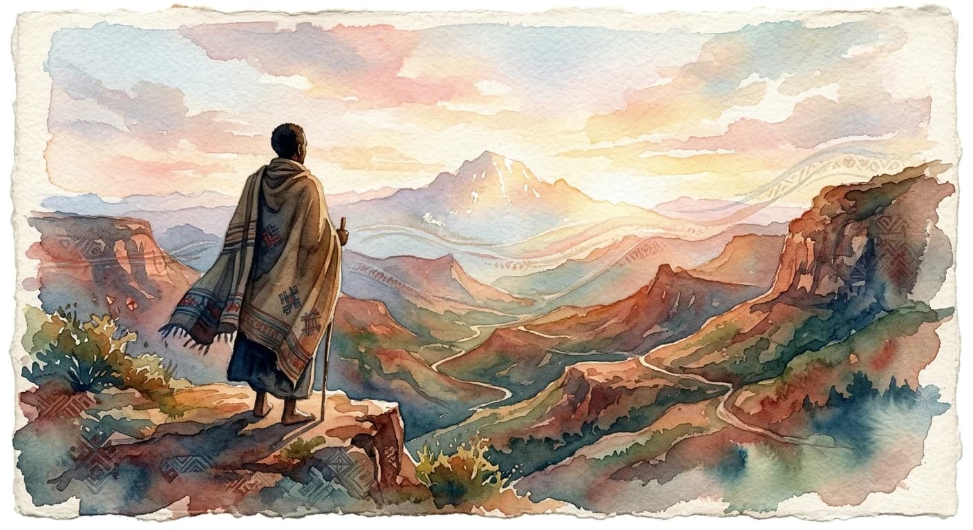 Artistic representation of Kétsé