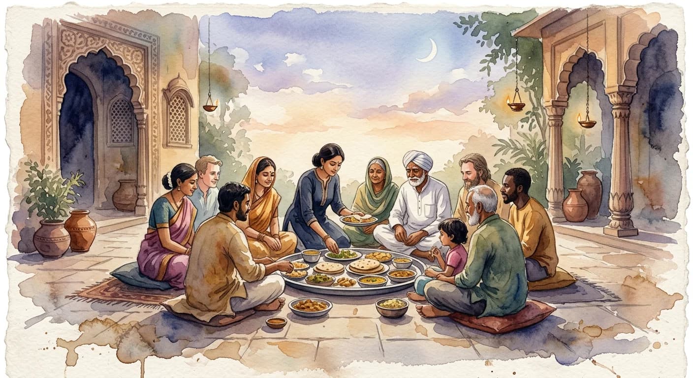 Artistic representation of Langar