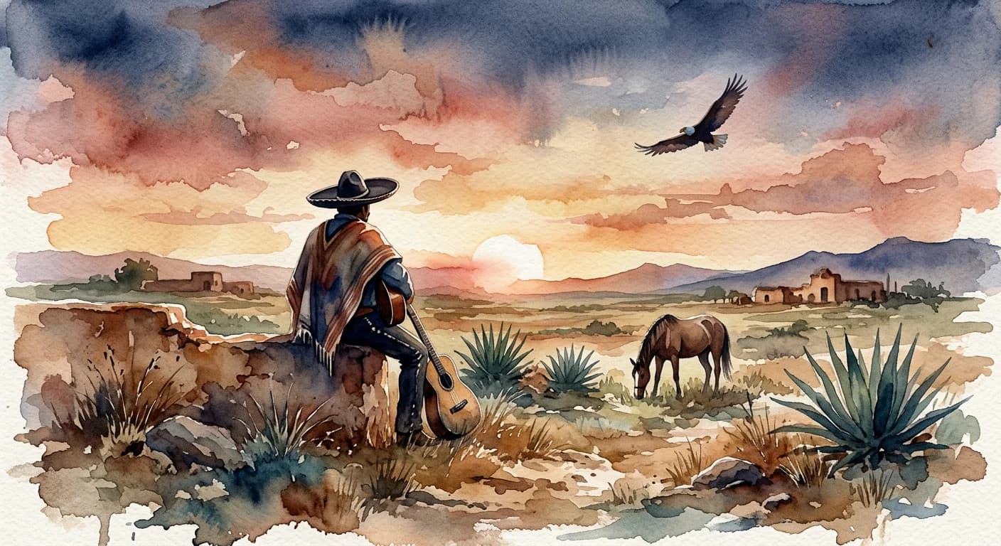 Artistic representation of Ranchera