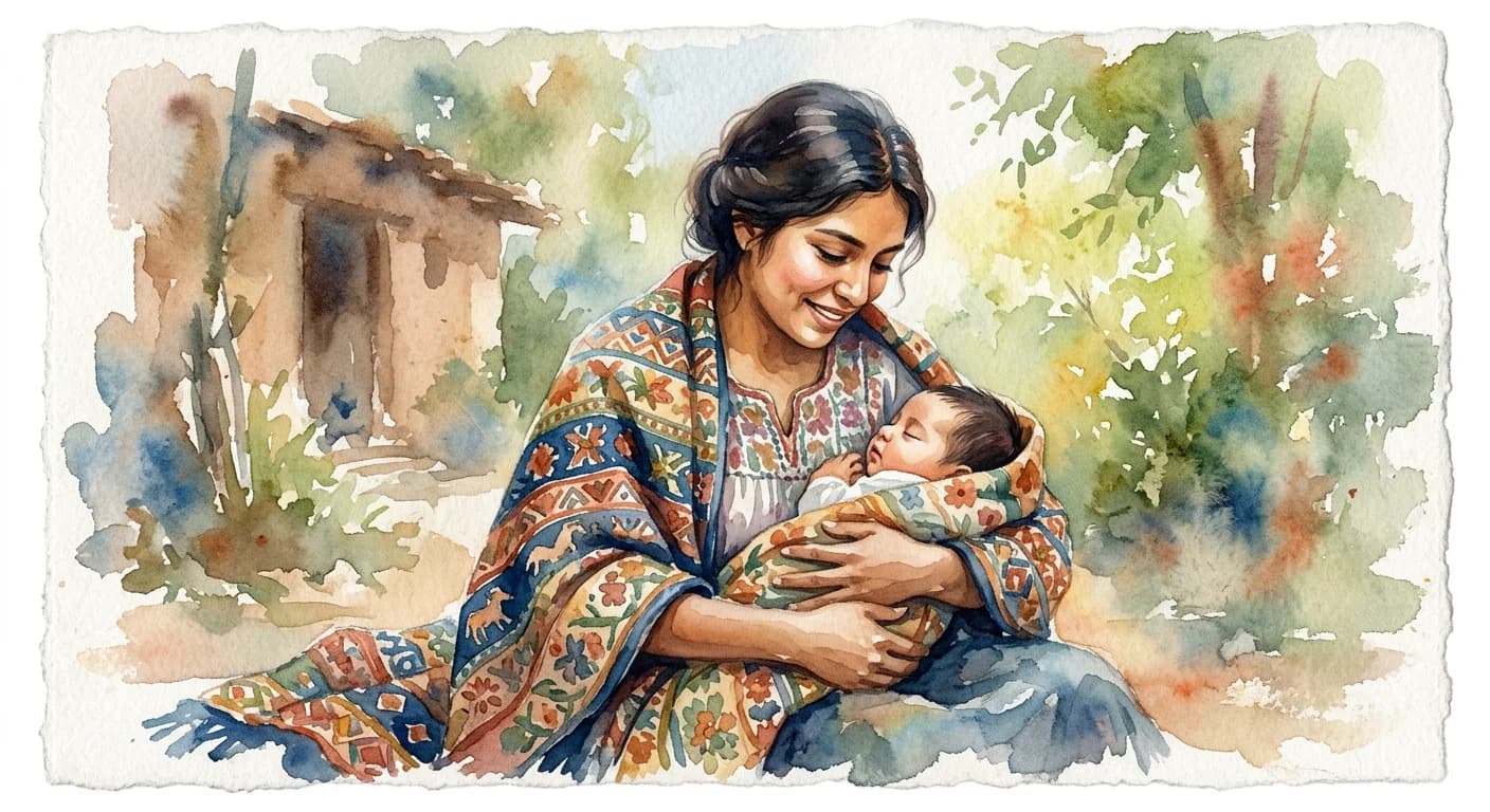 Artistic representation of Rebozo