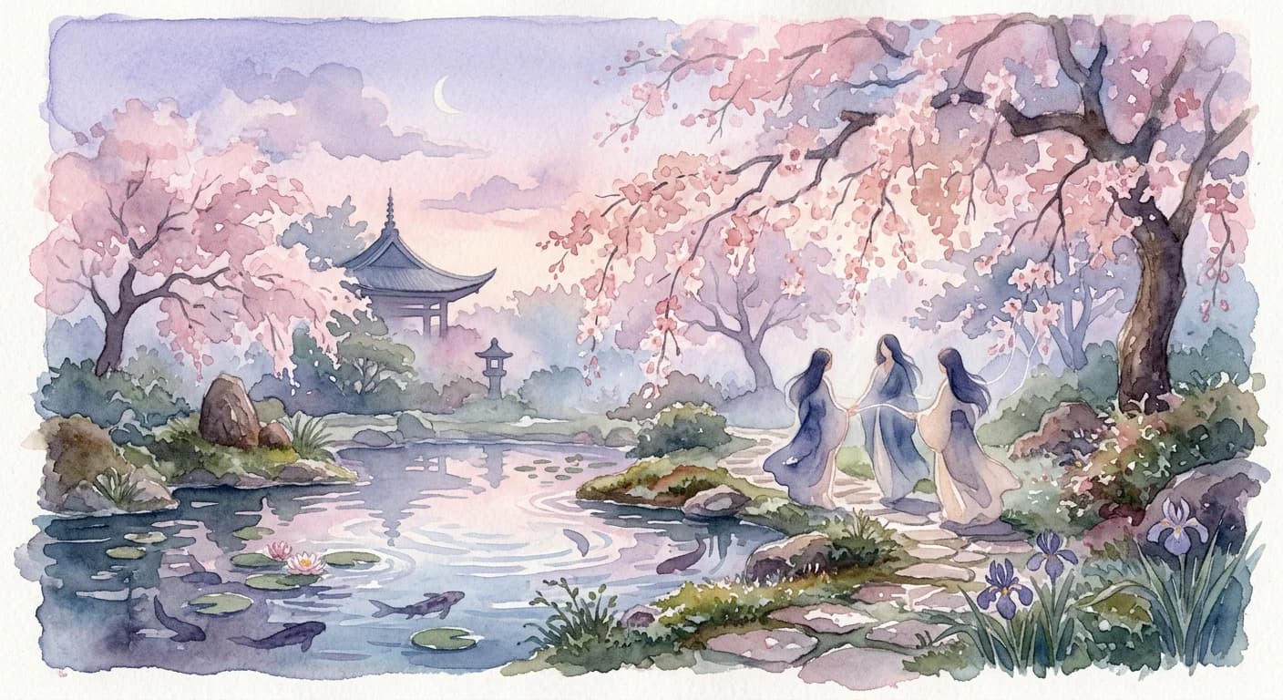 Artistic representation of Renga