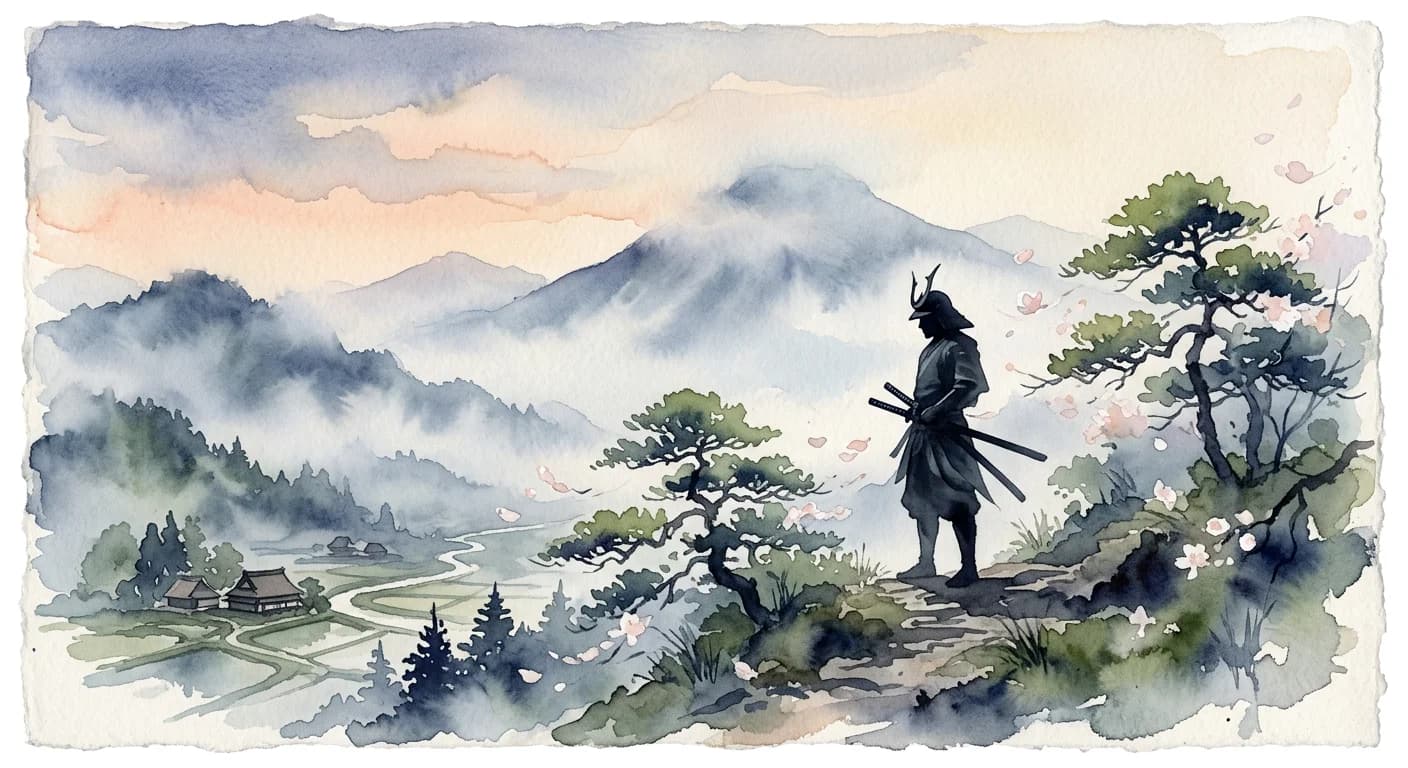Artistic representation of Samurai