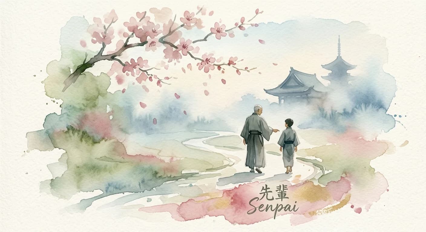 Artistic representation of Senpai