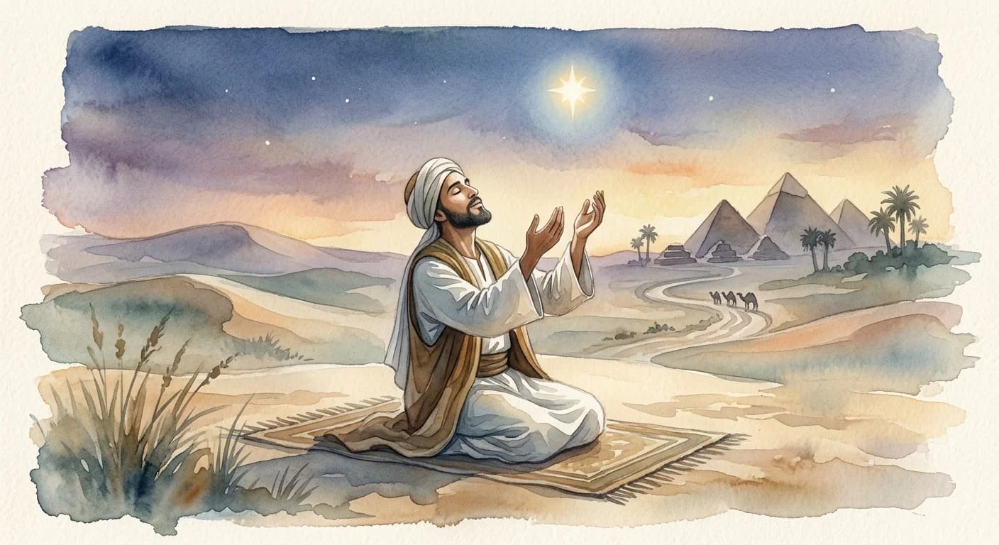 Artistic representation of Sufi