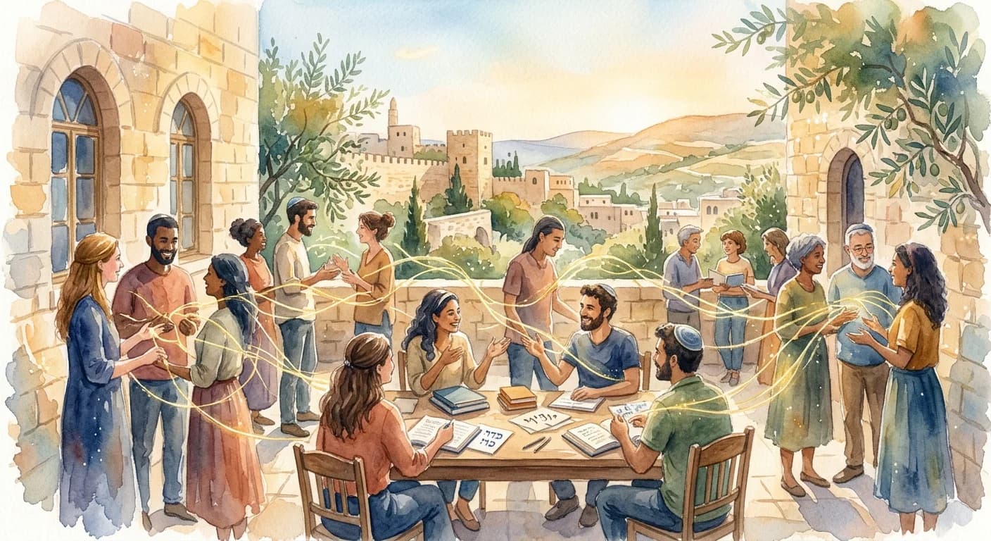 Artistic representation of Ulpan